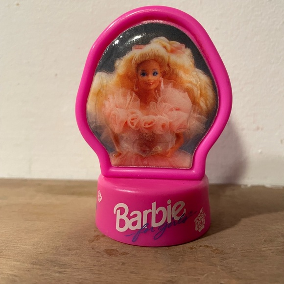 Vintage 1992 Barbie Pencil Sharpener Unique - Picture 1 of 6